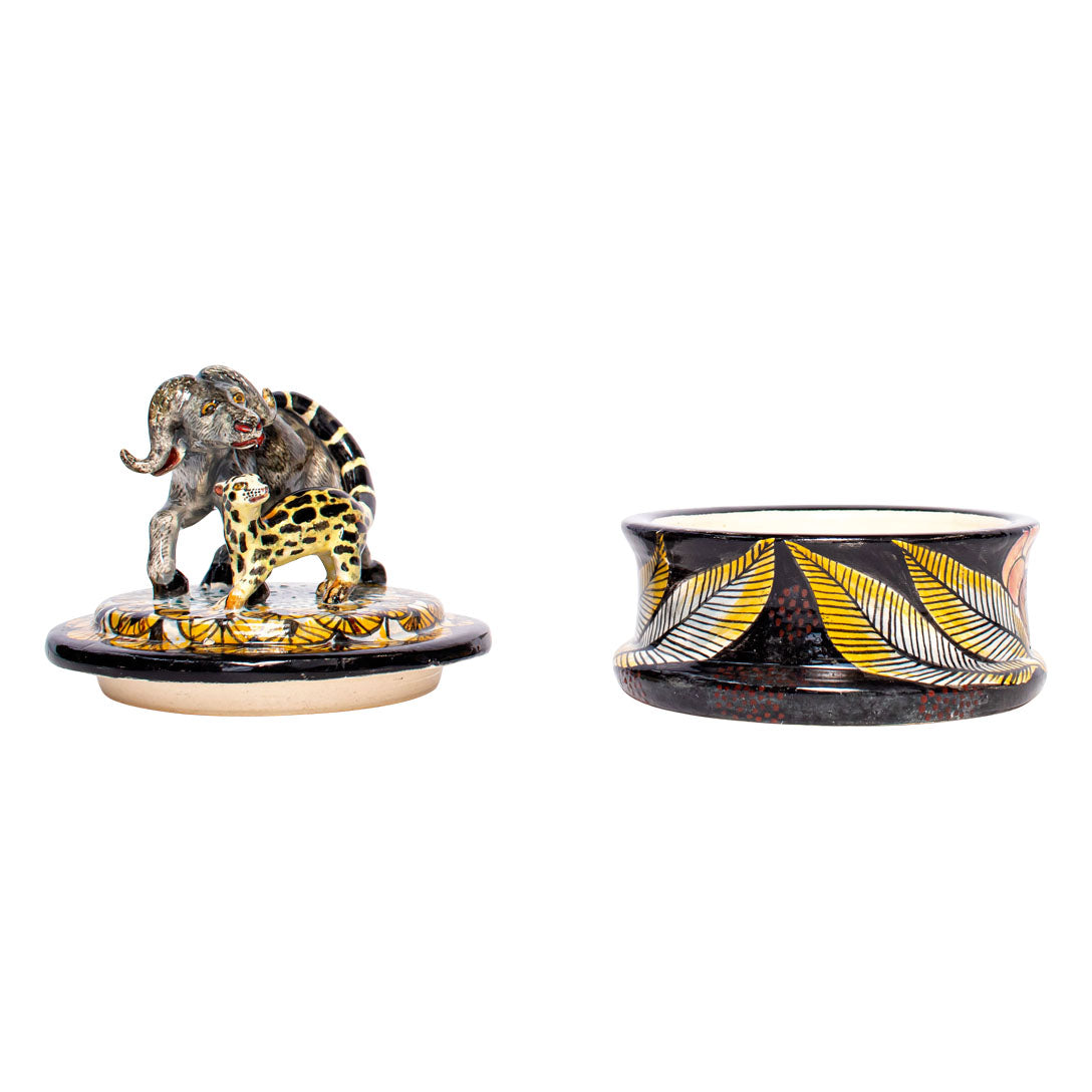 Buffalo & genet cat jewelry box