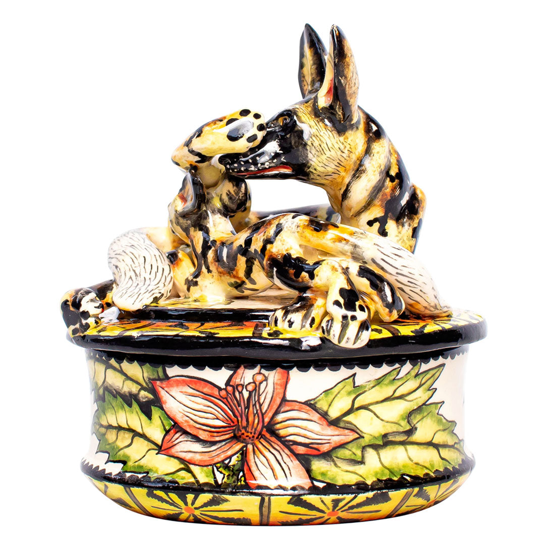 Wild Dog jewelry box