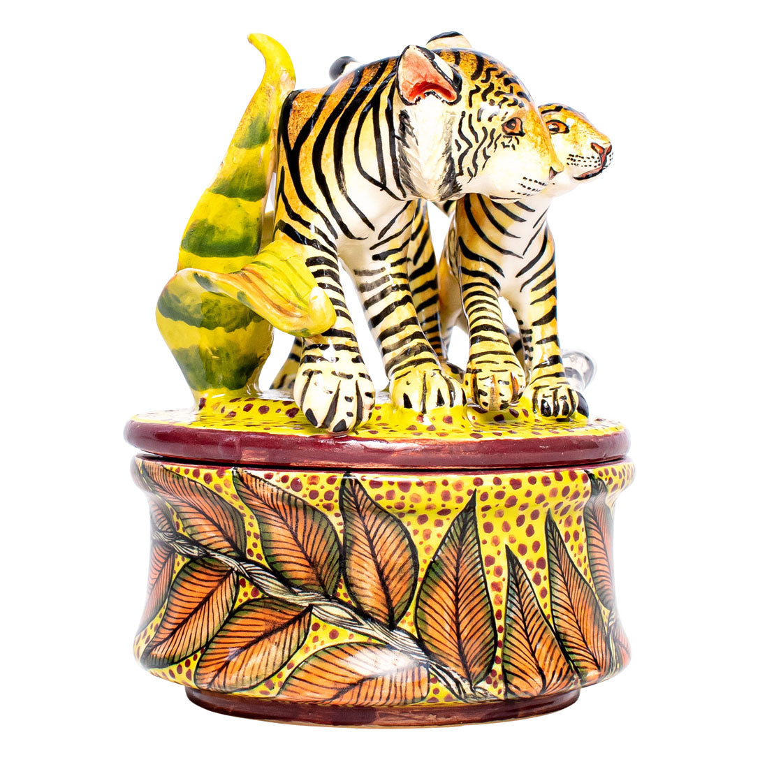 Tiger jewelry box