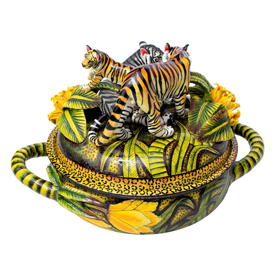 Tiger pot