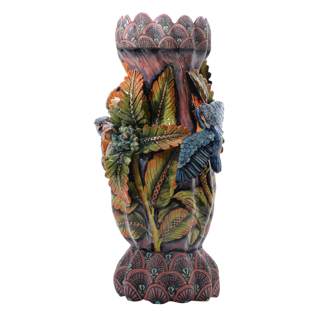 Kingfisher vase