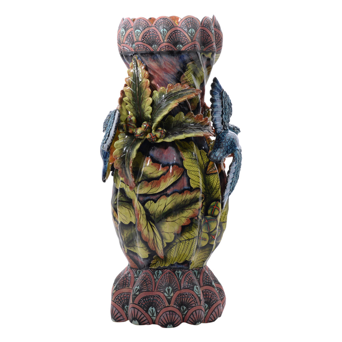 Kingfisher vase