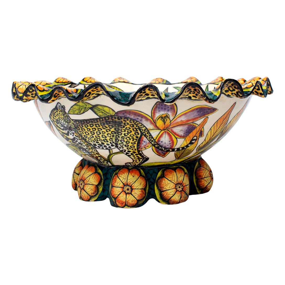 Leopard bowl