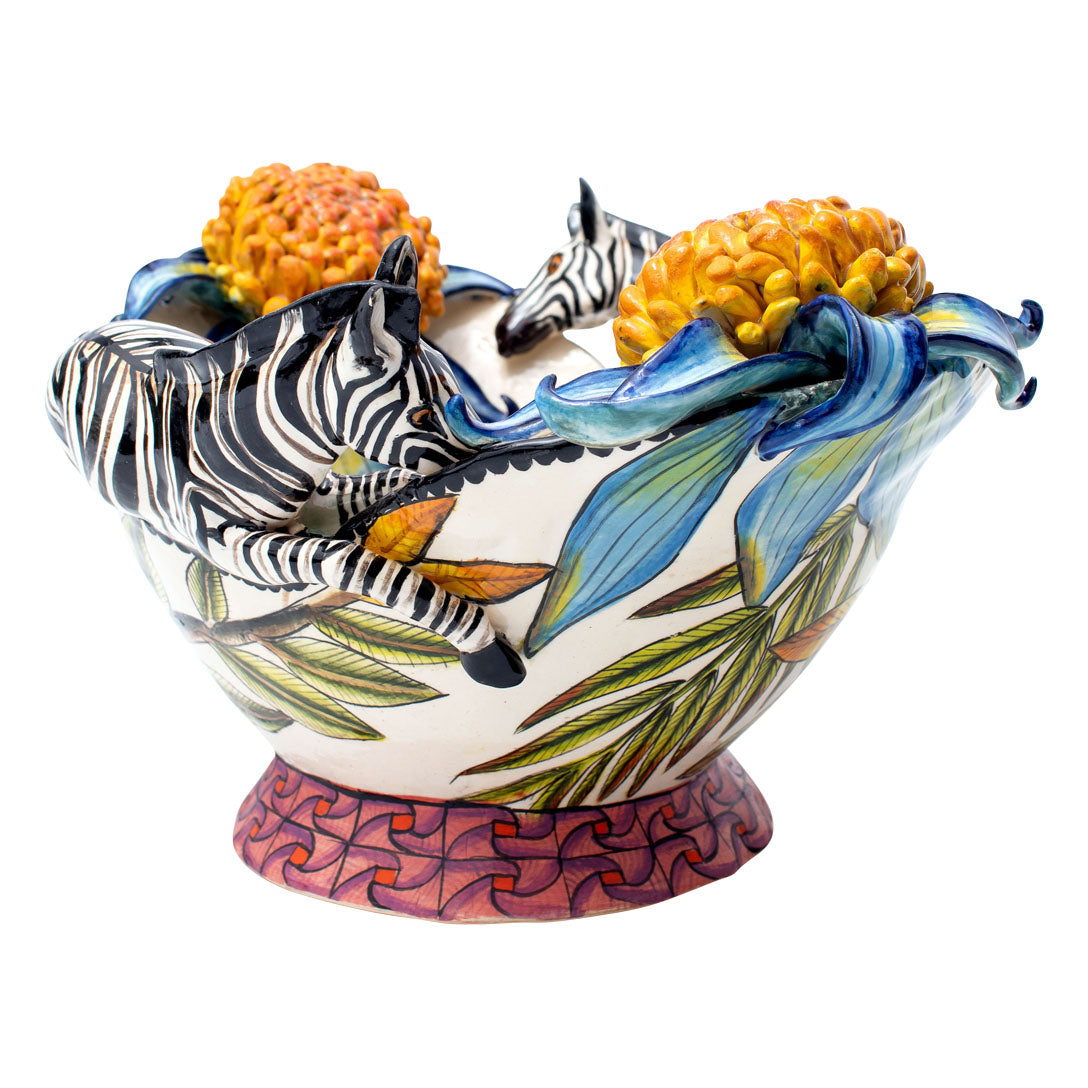 Zebra bowl