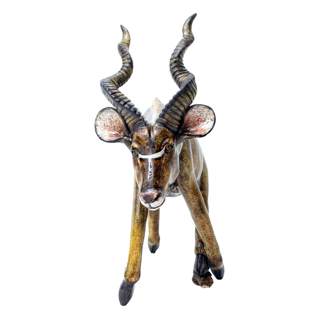 Kudu sculpture