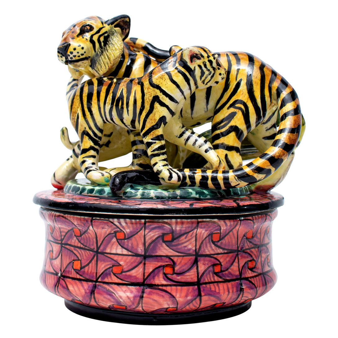 Tiger jewelry box