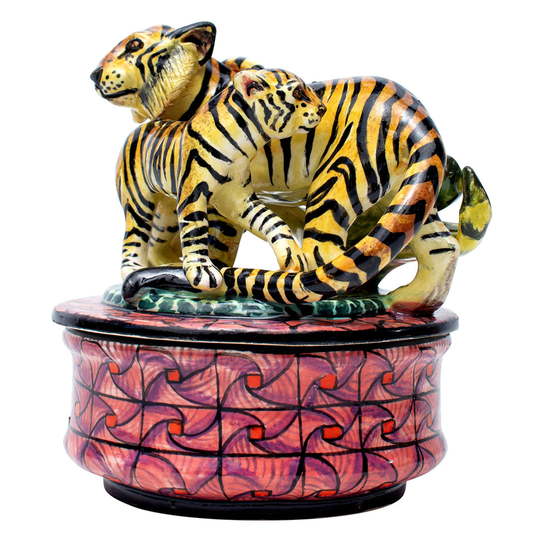 Tiger jewelry box