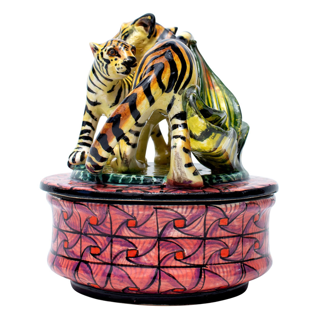 Tiger jewelry box