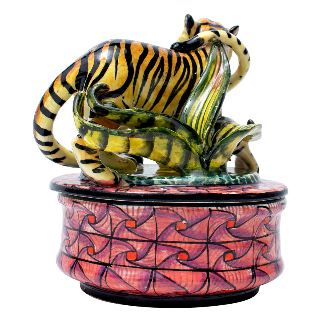 Tiger jewelry box