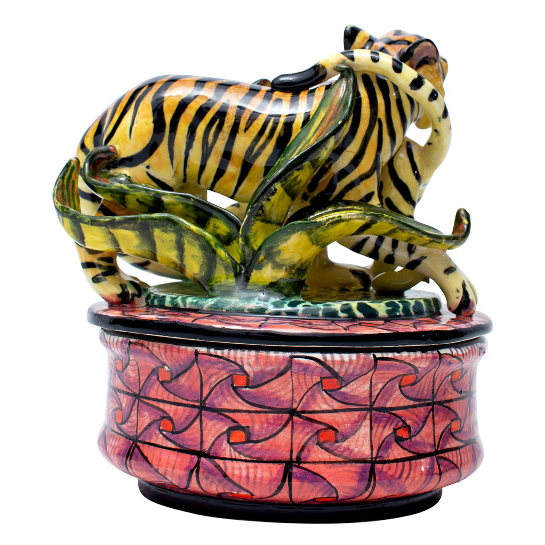 Tiger jewelry box