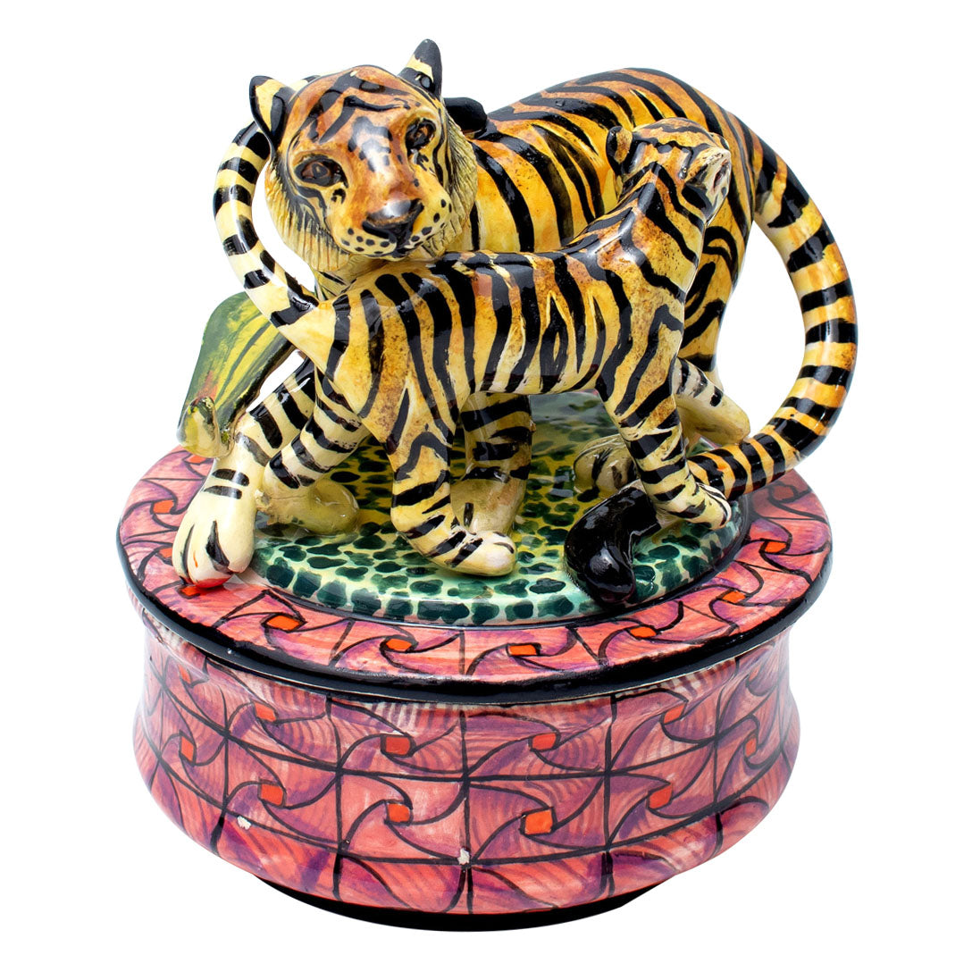 Tiger jewelry box