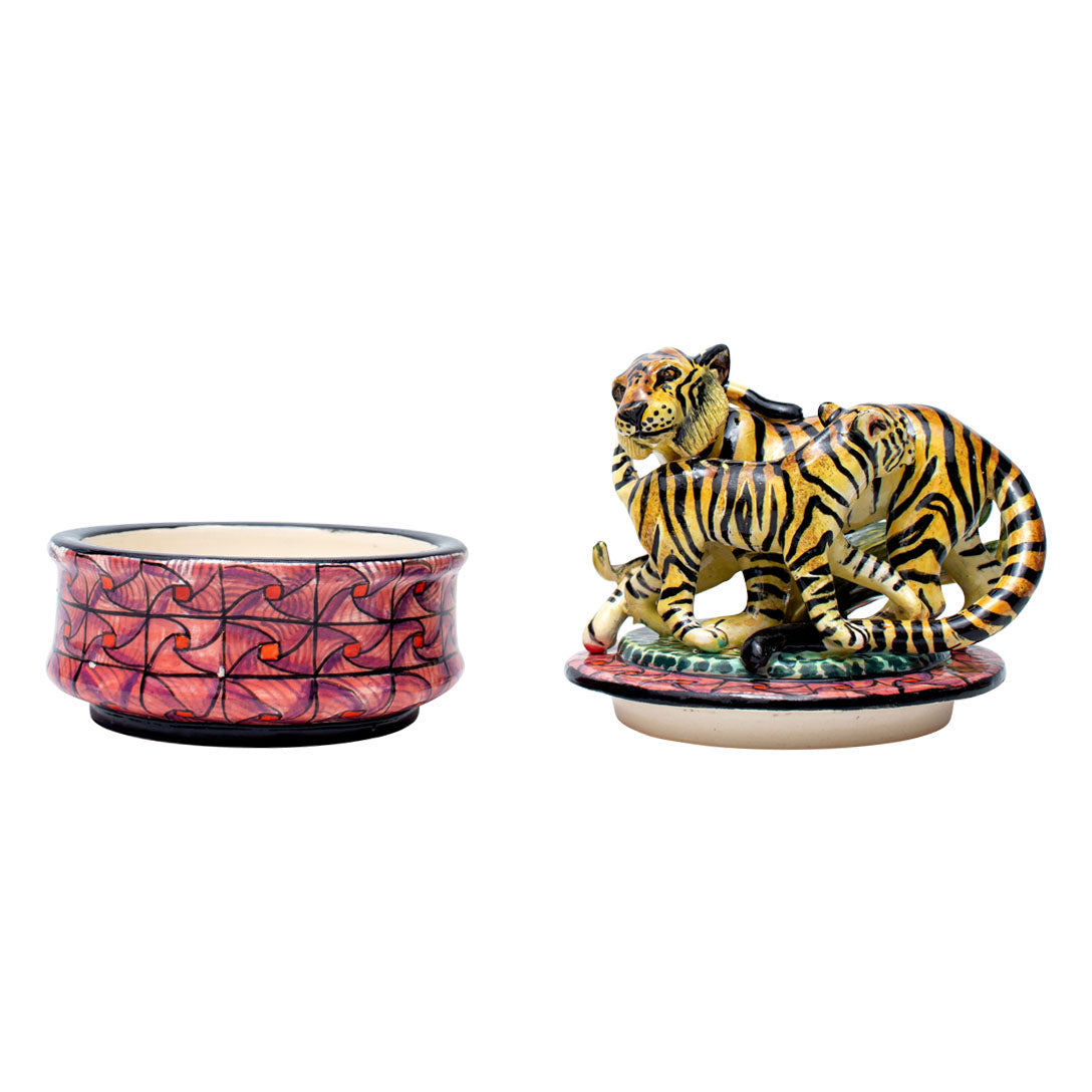 Tiger jewelry box