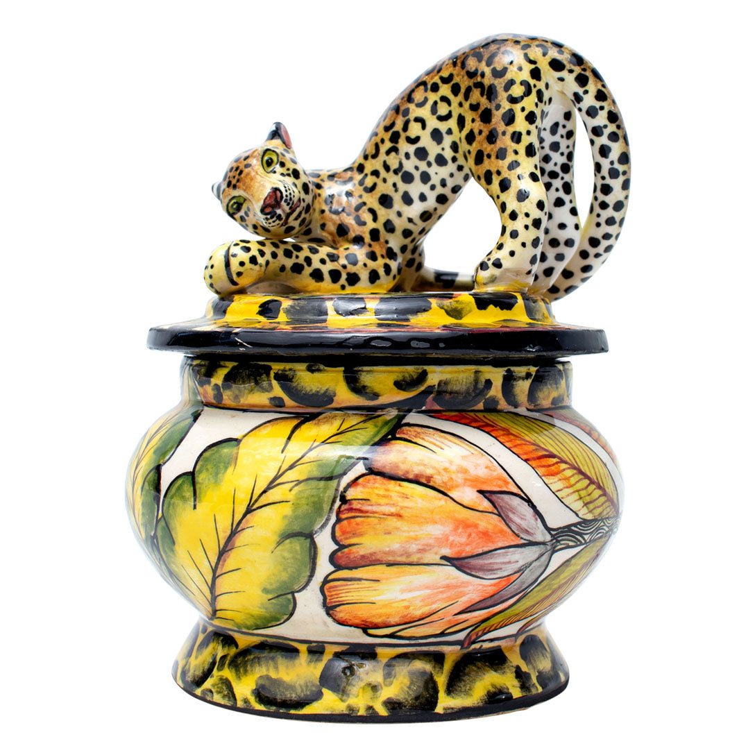 Leopard jewelry box