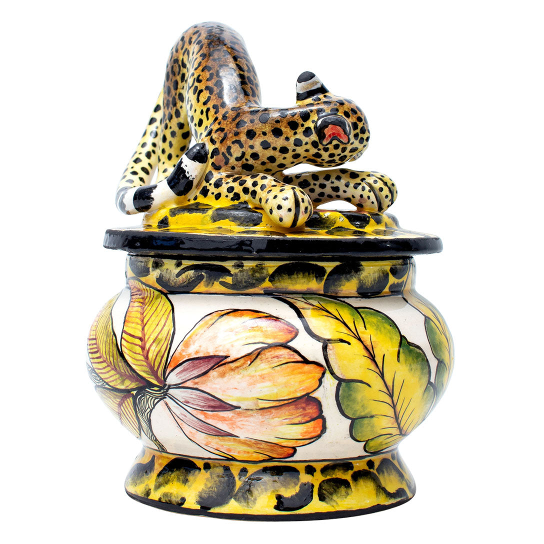 Leopard jewelry box