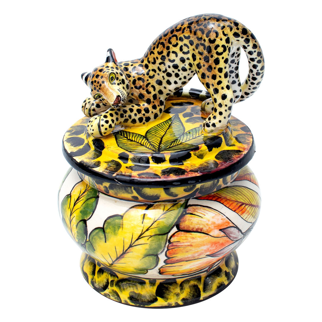 Leopard jewelry box