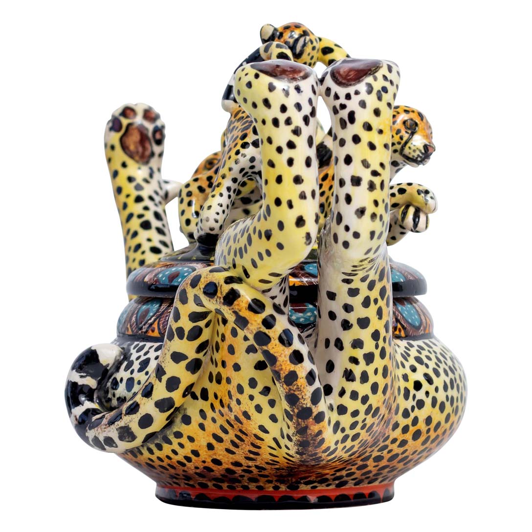 Cheetah jewelry box