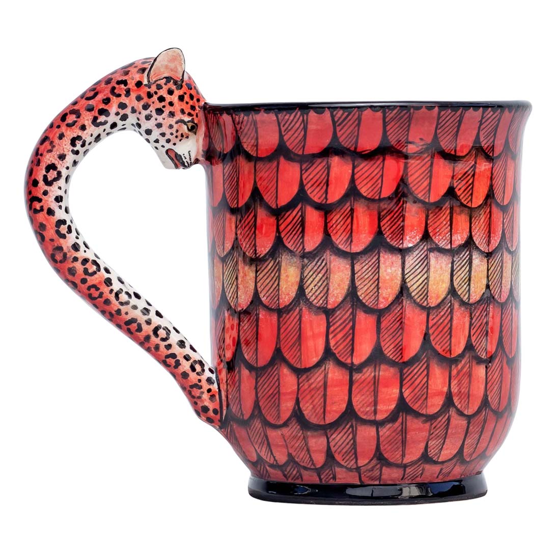 Leopard mug