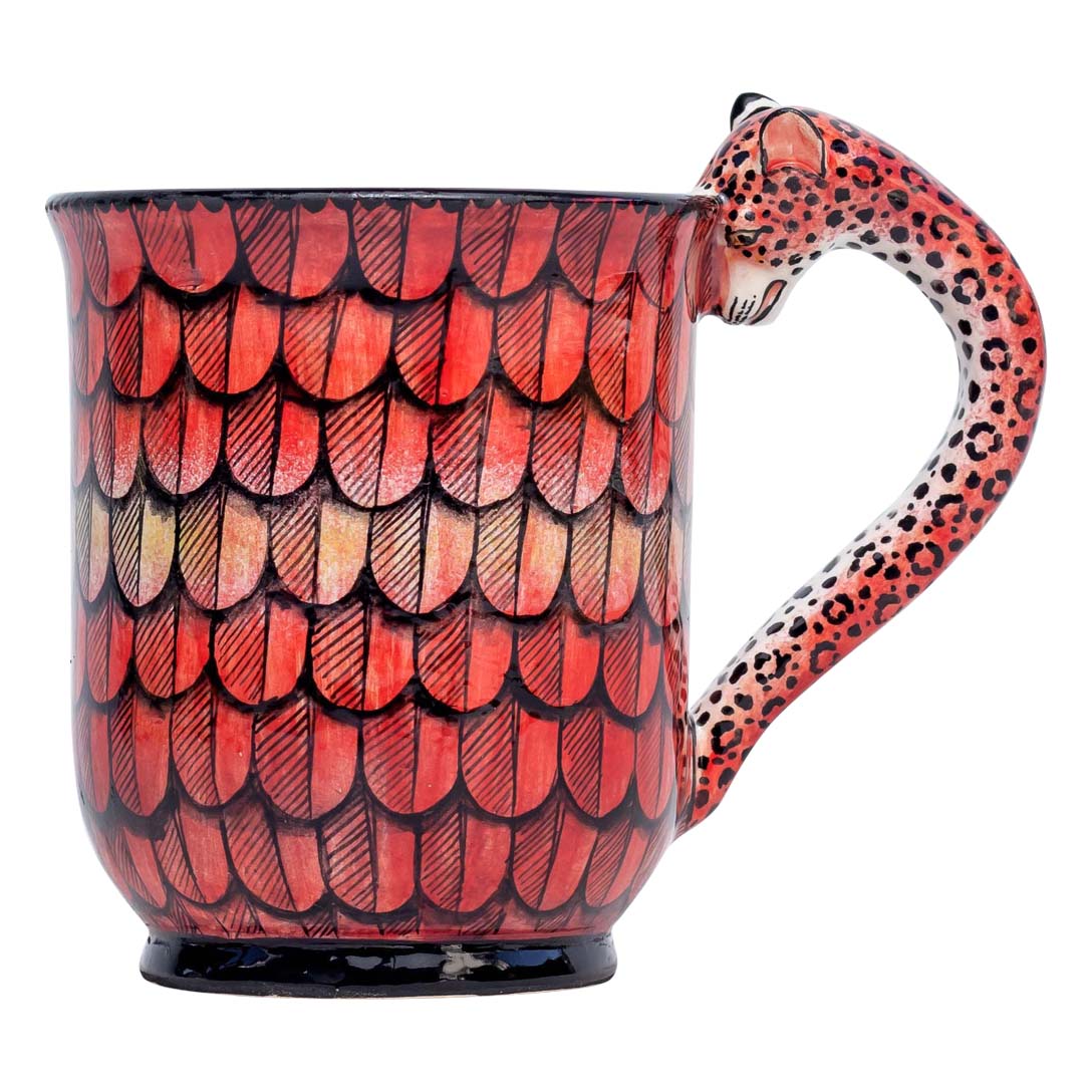 Leopard mug