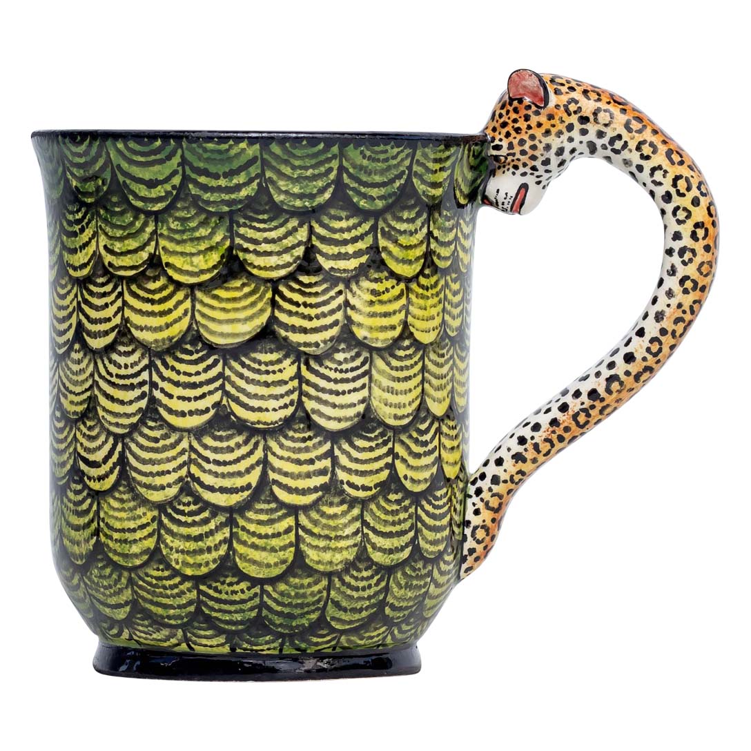 Leopard mug