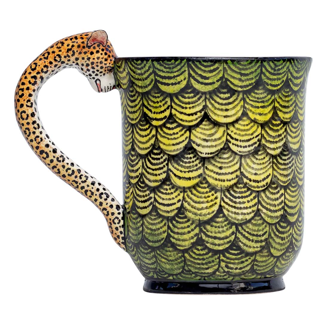 Leopard mug