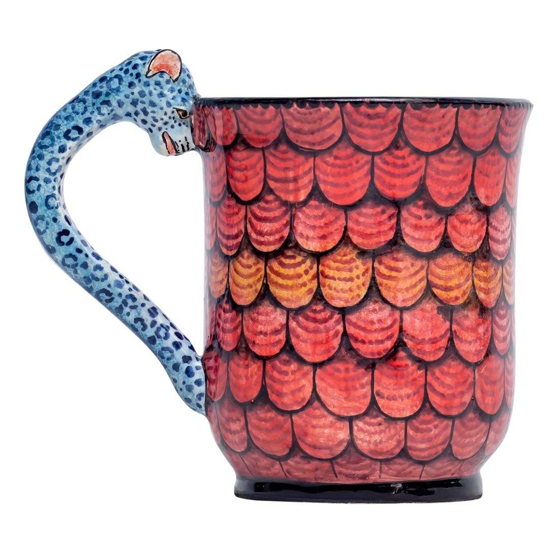 Leopard mug