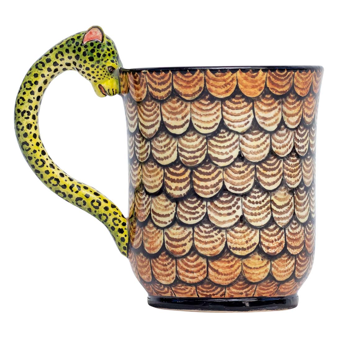 Leopard mug