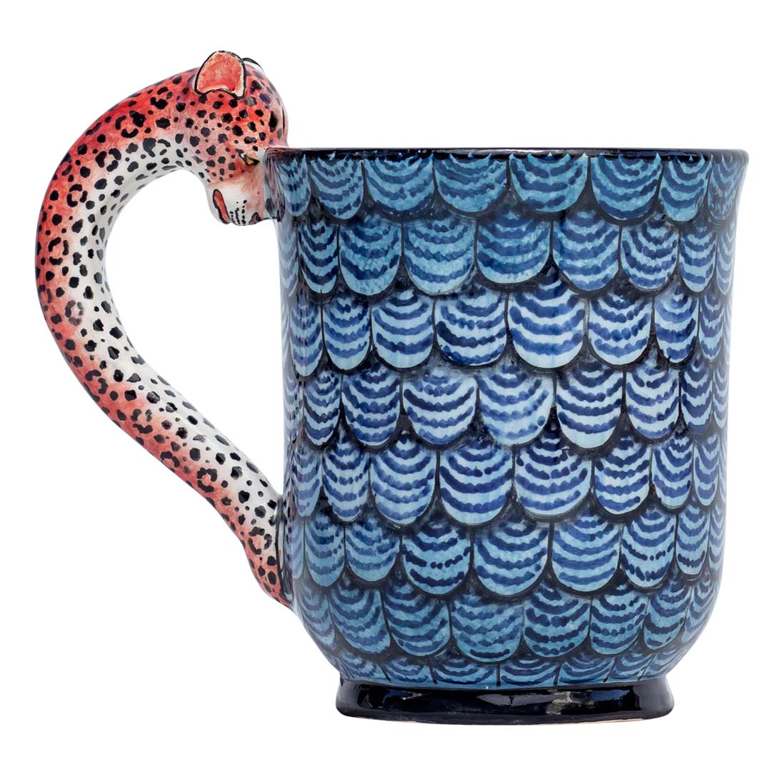 Leopard mug