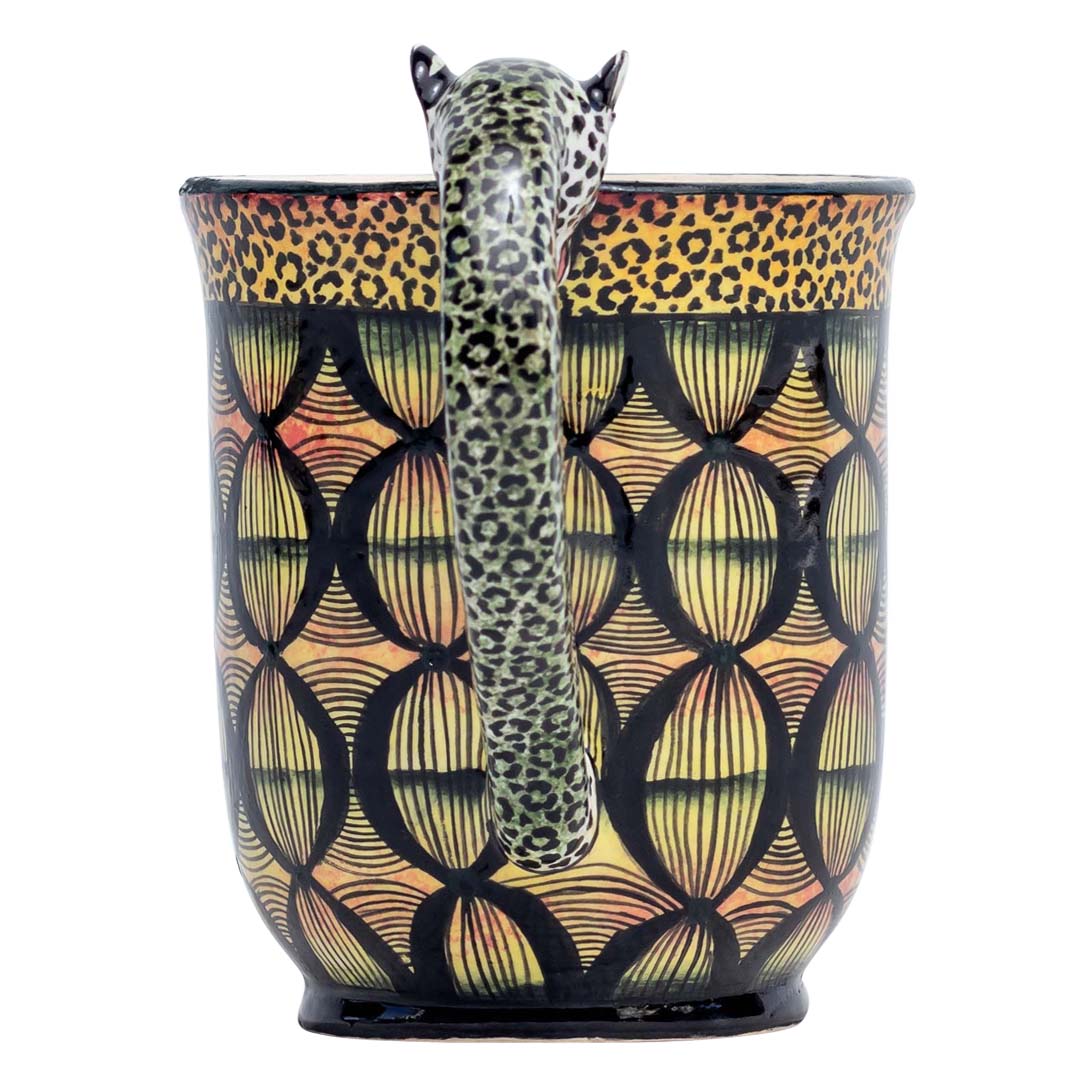 Leopard mug