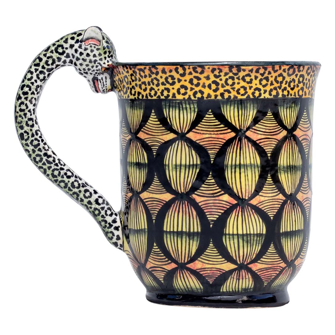 Leopard mug