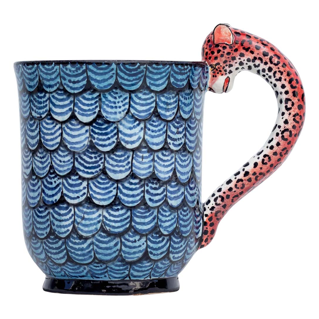 Leopard mug Deformed & exploted spot