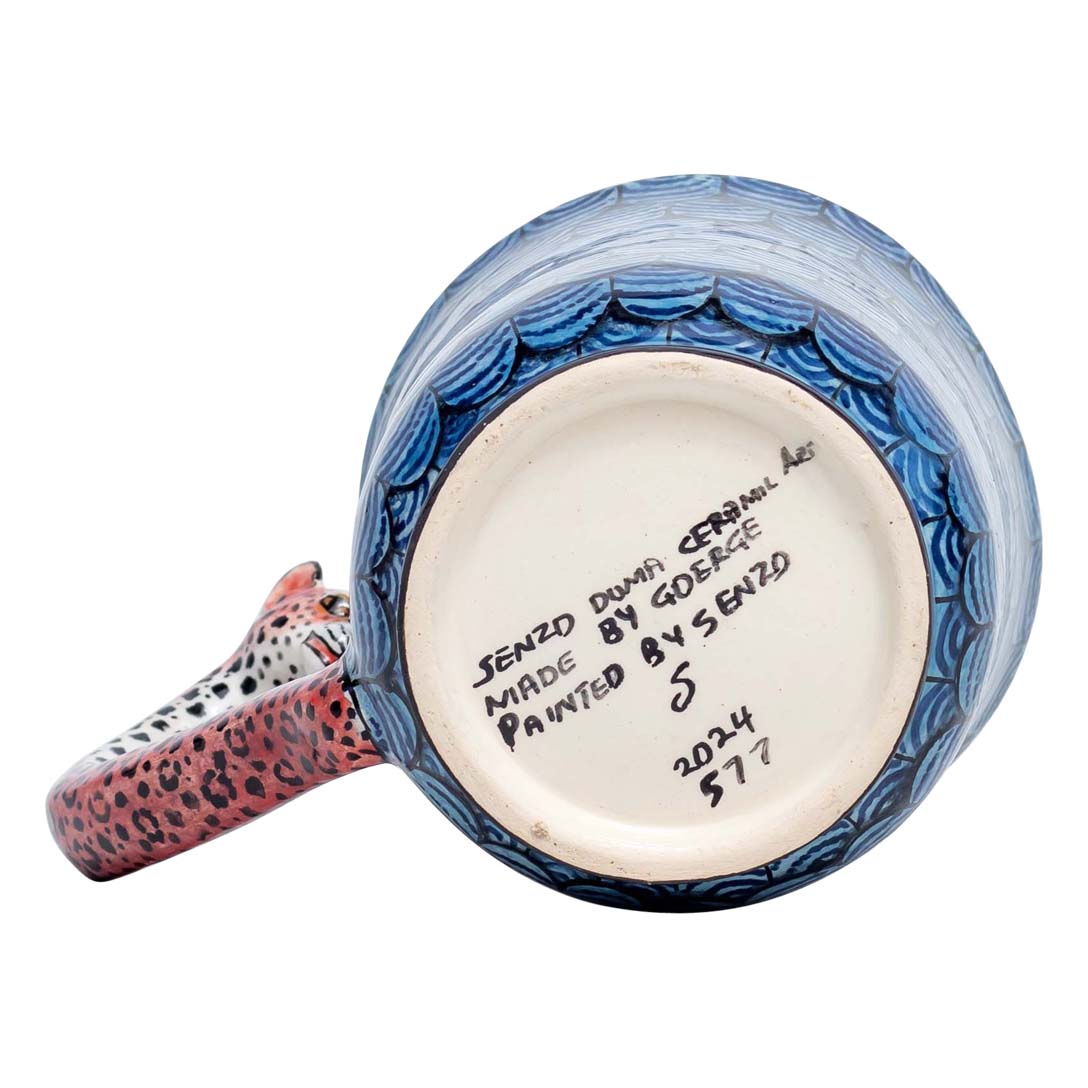 Leopard mug Deformed & exploted spot