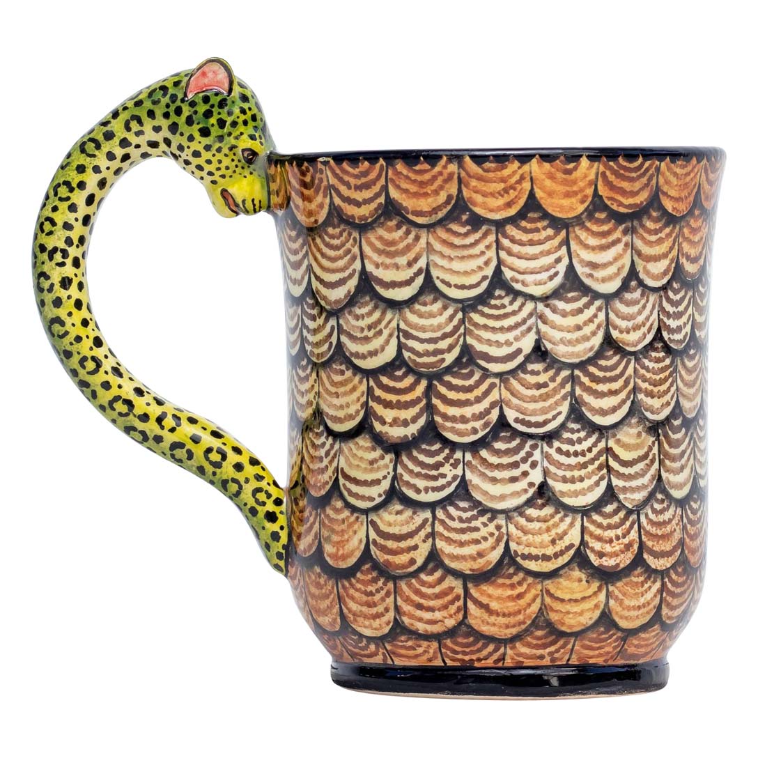 Leopard mug