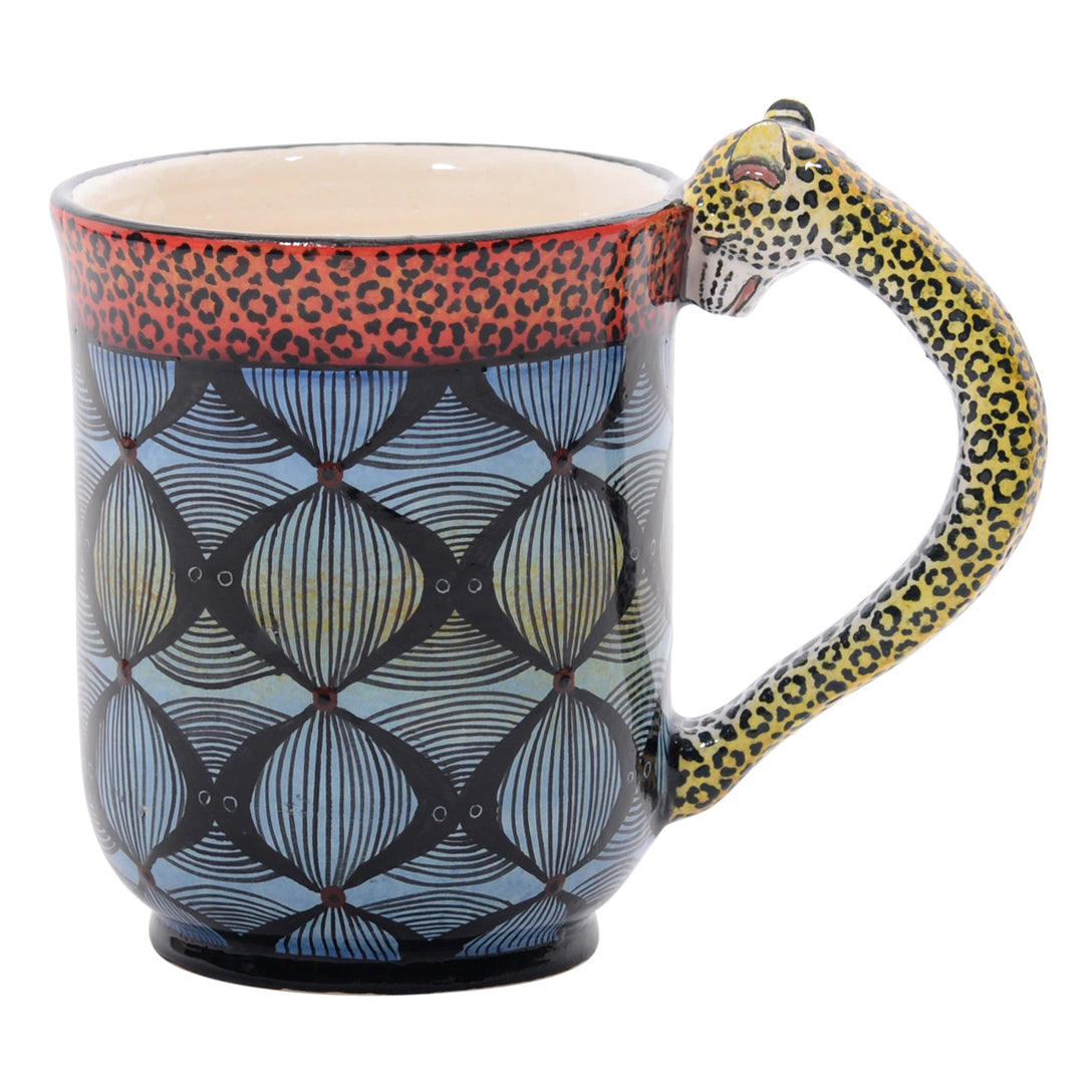 Leopard mug