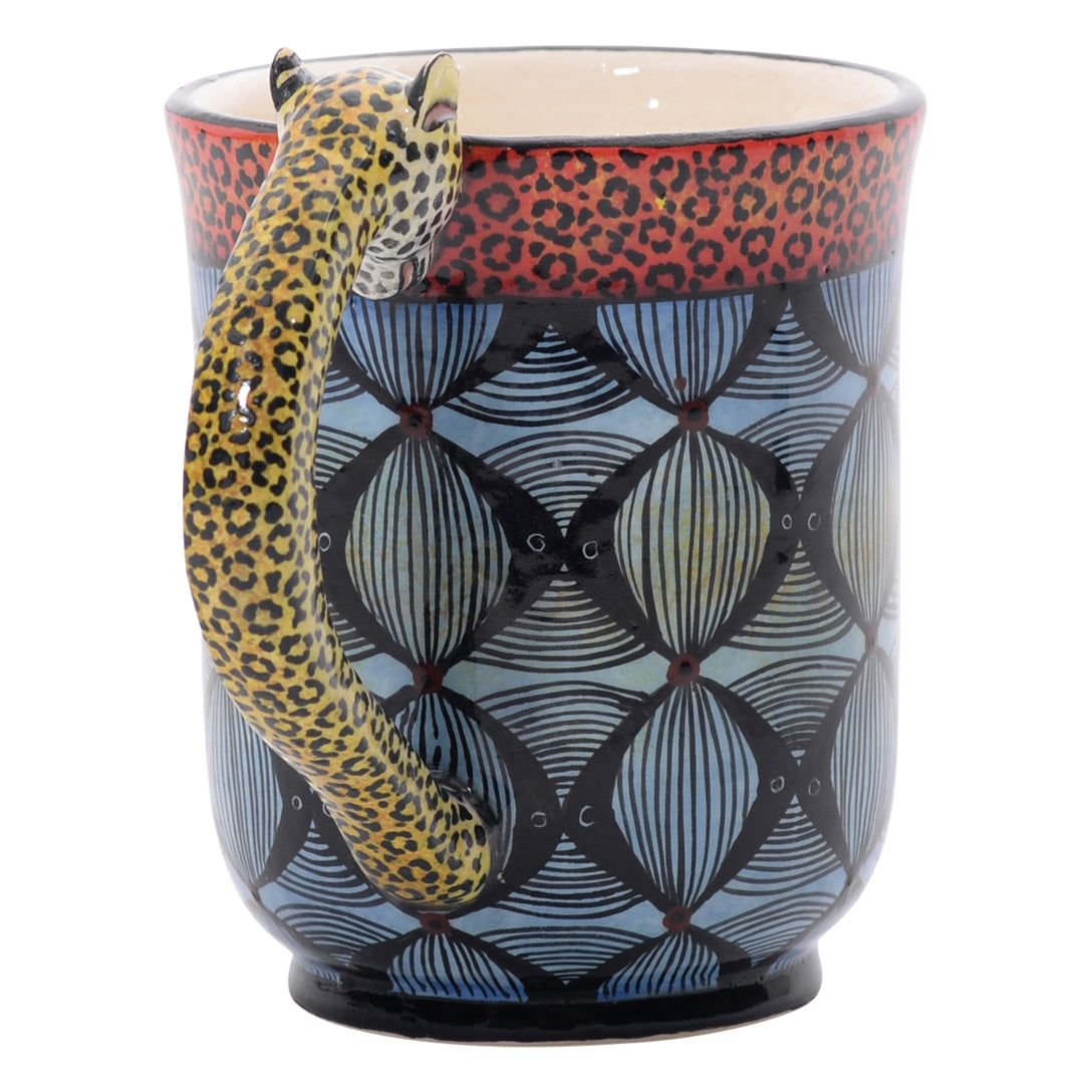 Leopard mug