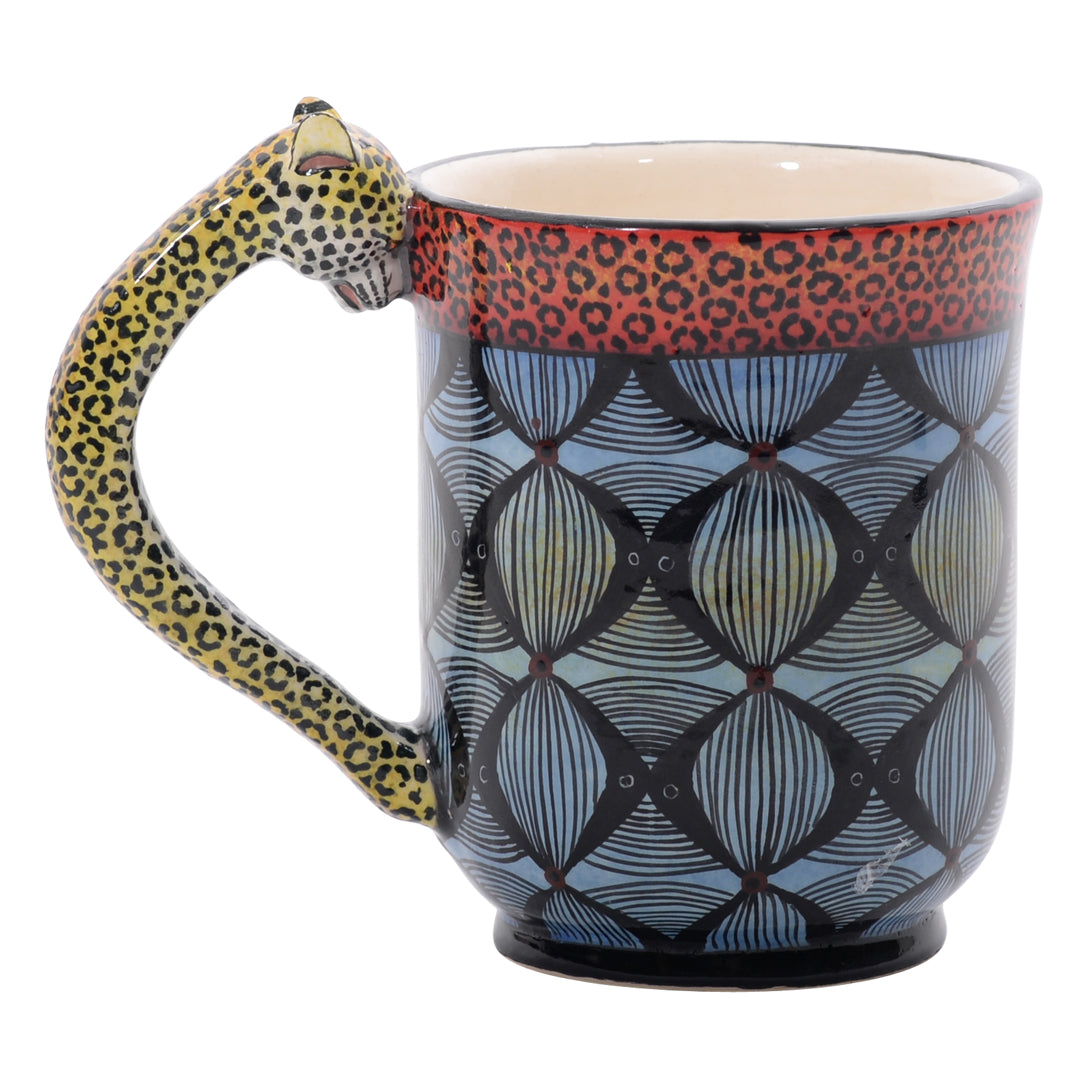 Leopard mug