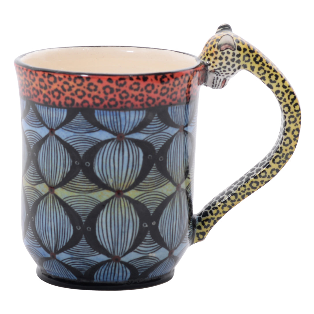 Leopard mug