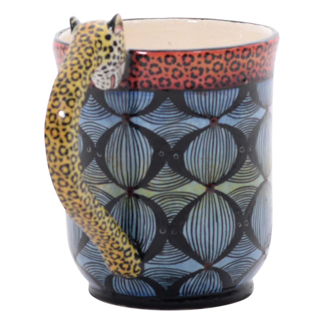 Leopard mug