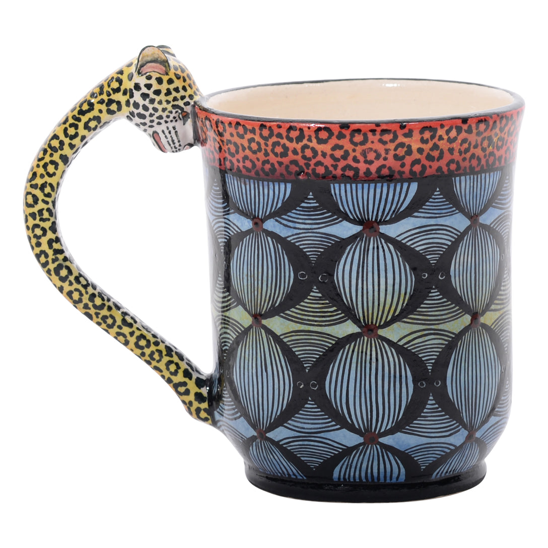 Leopard mug