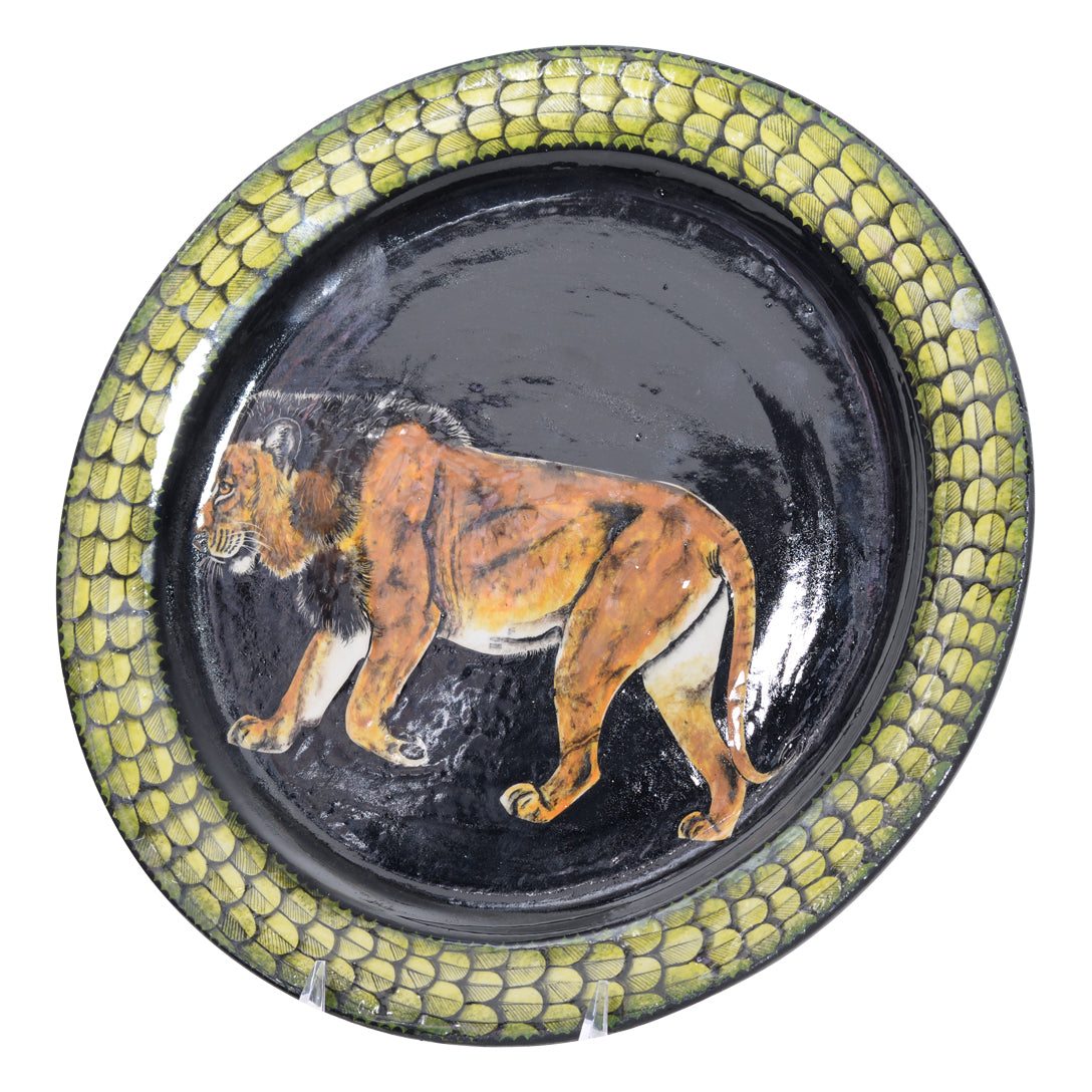 Lion plate