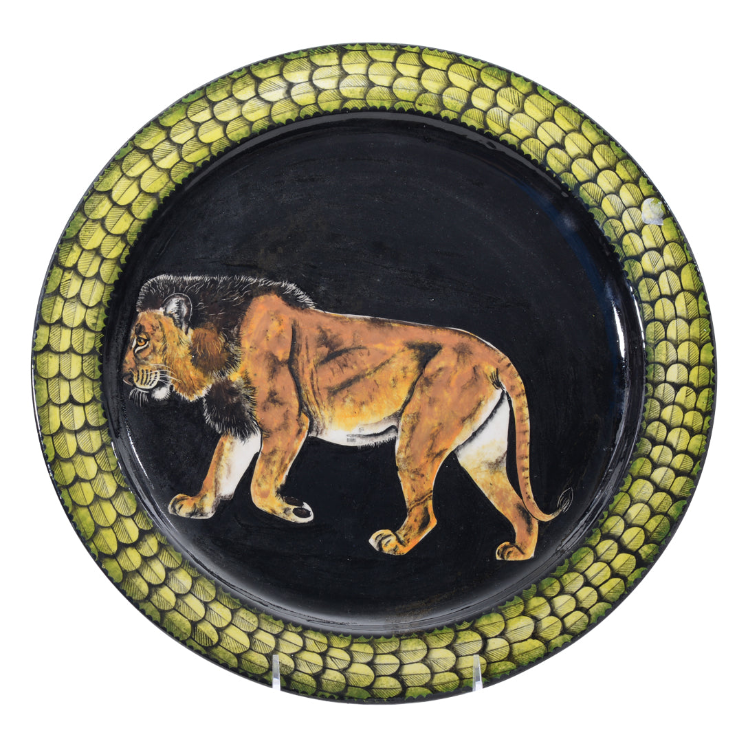 Lion plate