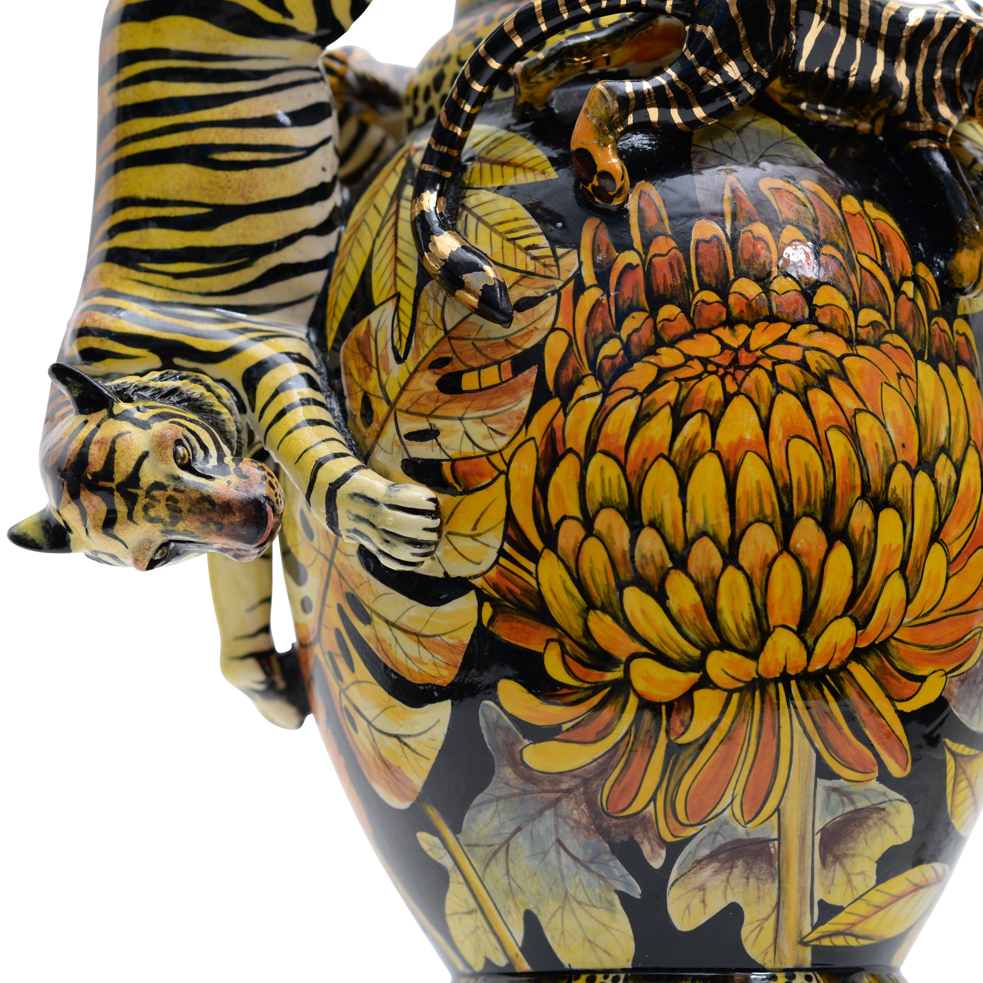 Tiger vase