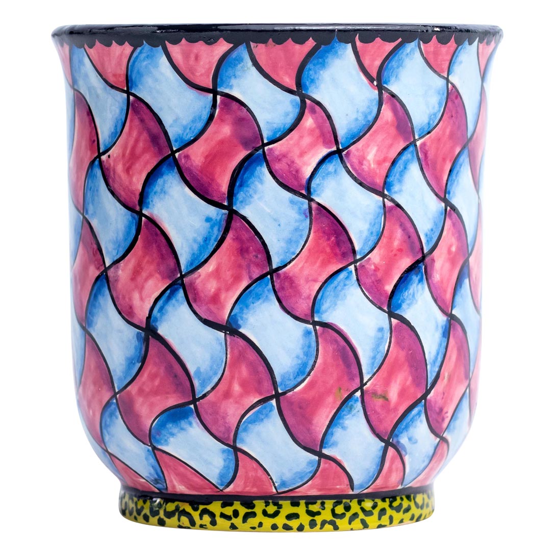 Leopard spot, rhombus pattern mug