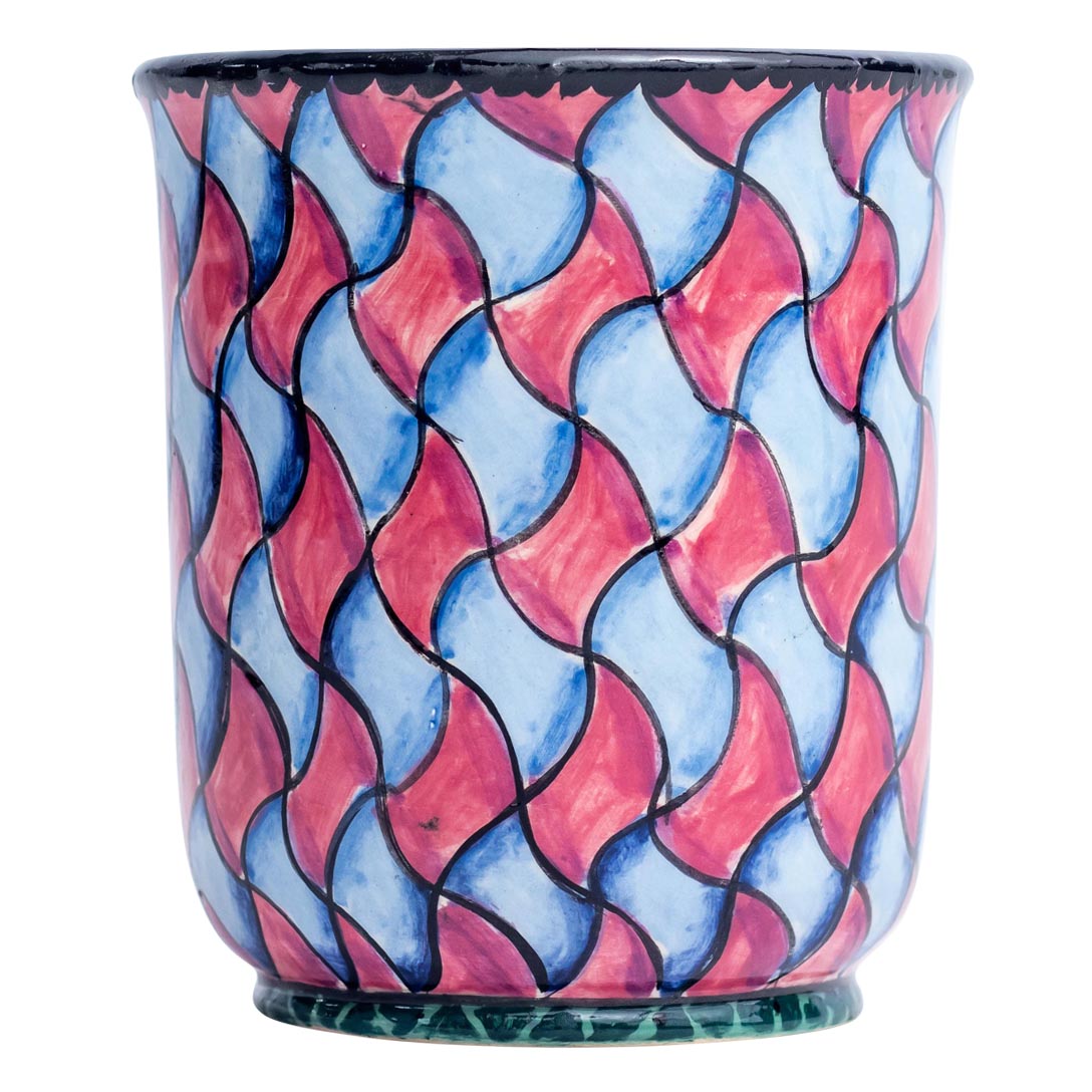 Giraffe spot, rhombus pattern mug