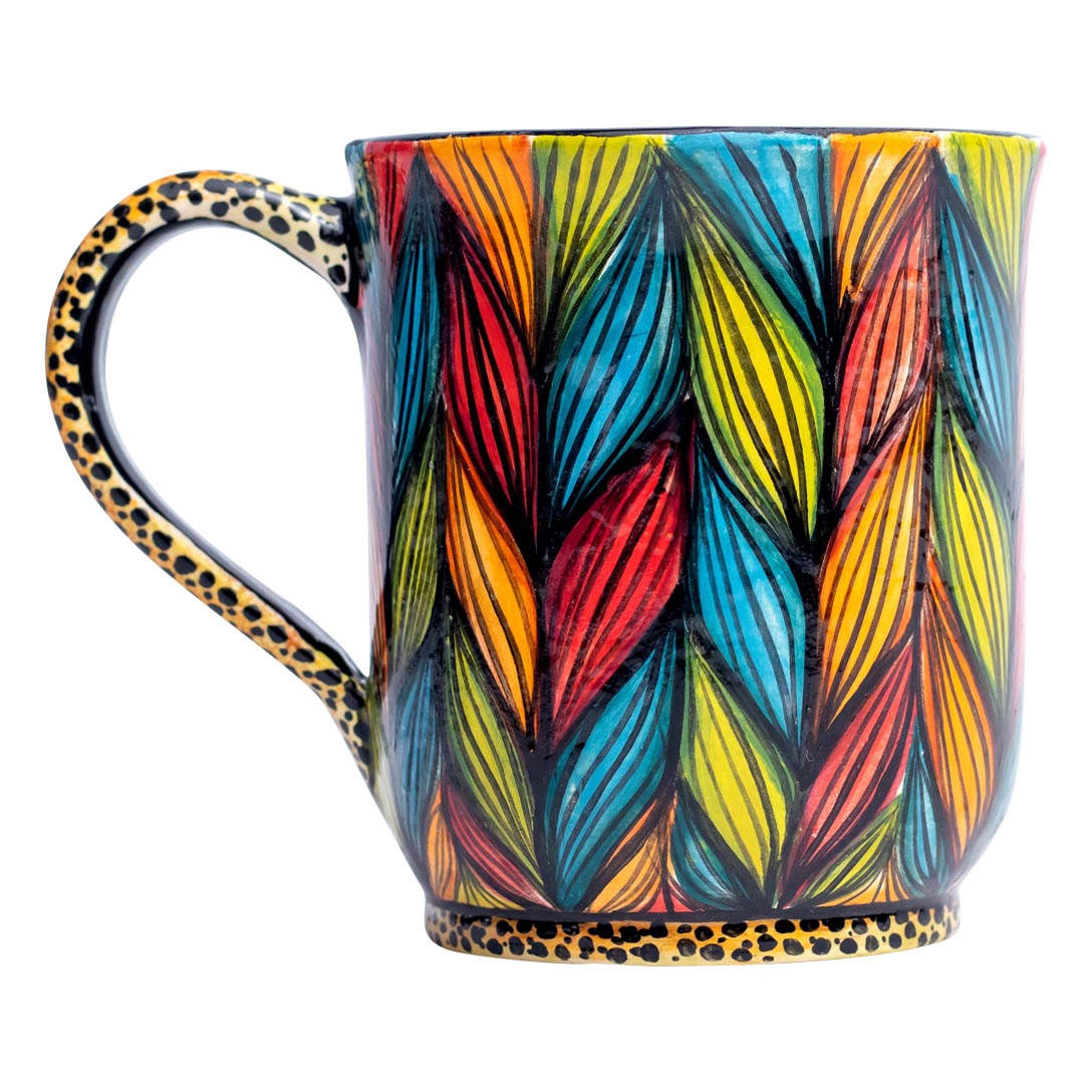 Cheetah spot, gugu's pattern mug