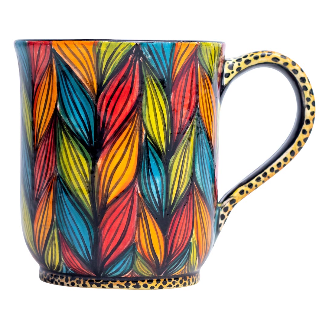 Cheetah spot, gugu's pattern mug