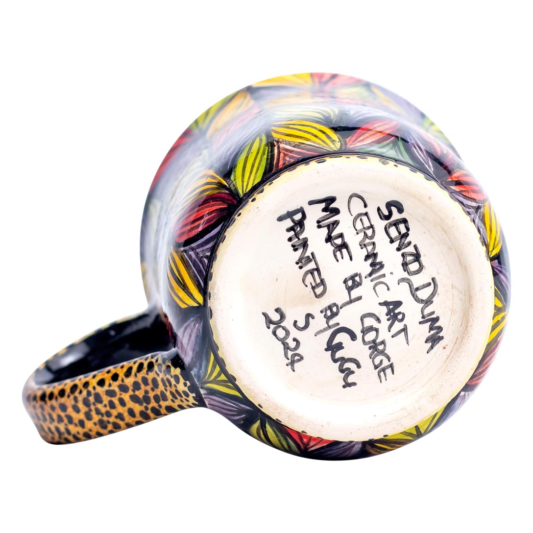 Cheetah spot, gugu's pattern mug