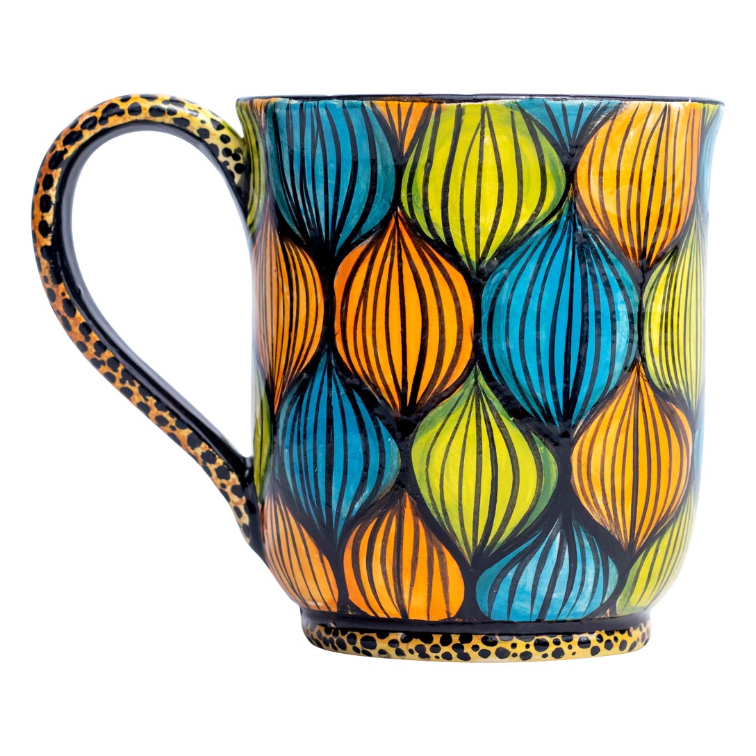 Cheetah spot, gugu's pattern mug