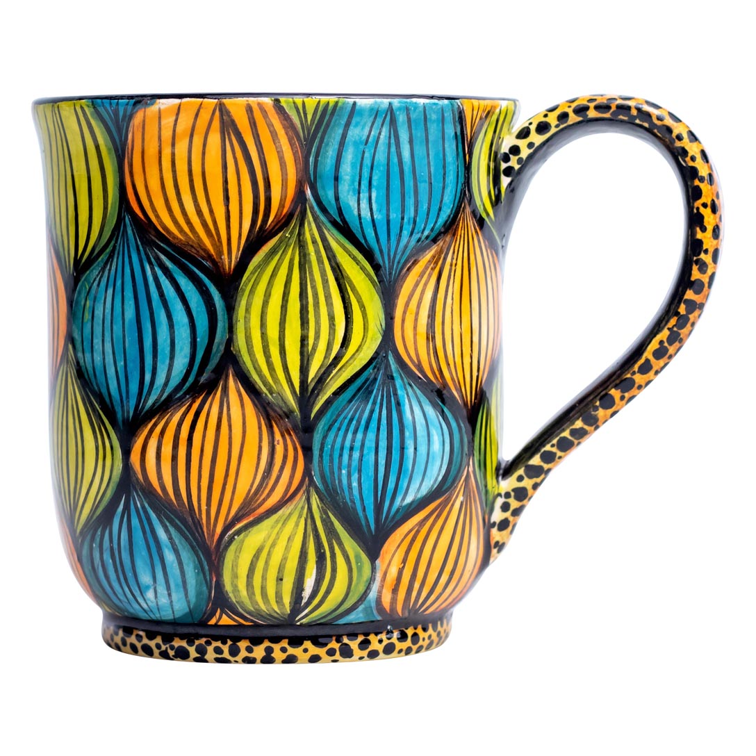 Cheetah spot, gugu's pattern mug