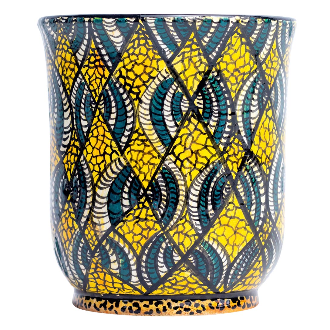 Leopard spot, african print pattern mug