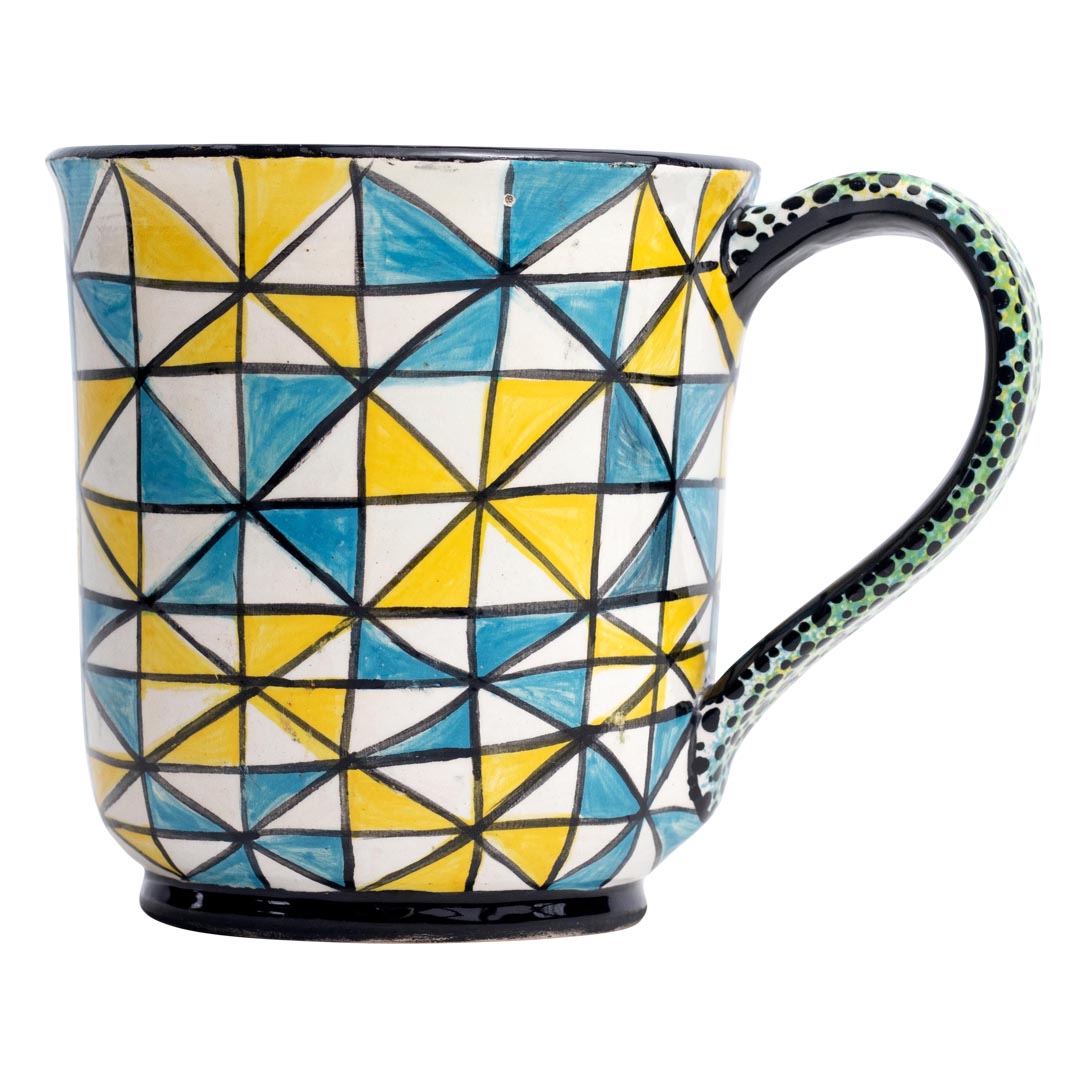 Leopard spot mug